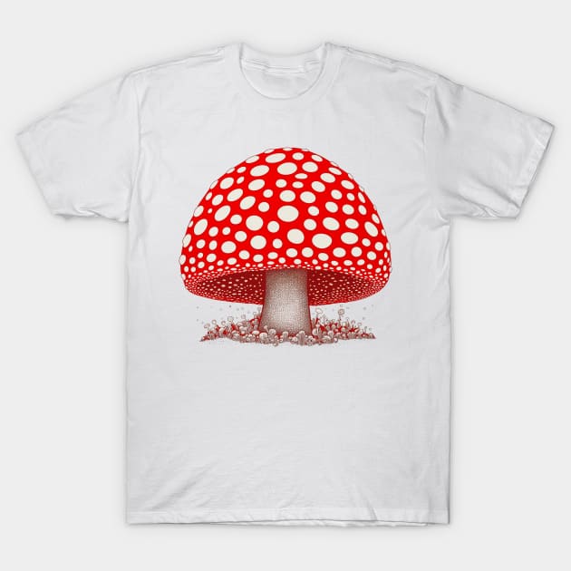 Enchanting Fly Agaric T-Shirt by melbournedesign